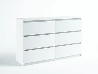 Комод Agnes   Міромарк  6шх  білий