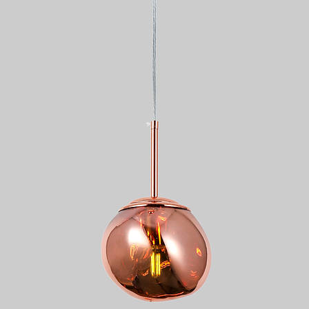 Підвісний світильник "Melt" з мідним плафоном 15см (93-P01-1), фото 2