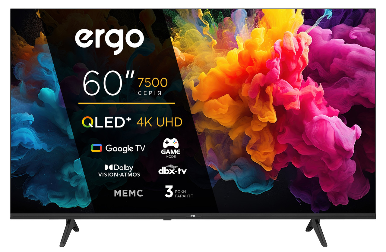 Телевізор ERGO 60JUQ7500, фото 1