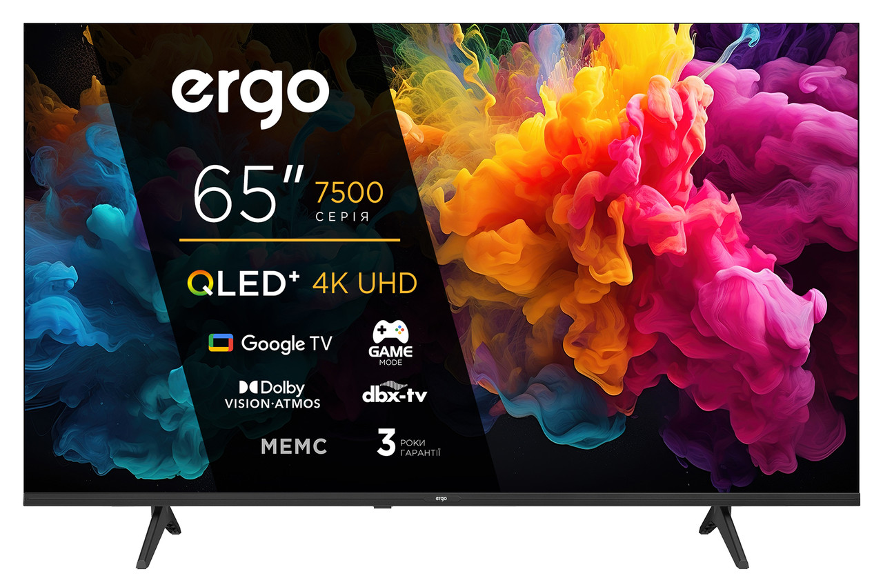 Телевізор ERGO 65JUQ7500, фото 1