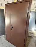 Двері " Полуторні Метал/ДСП", фото 2