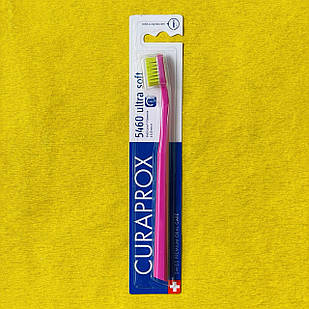 Зубна щітка curaprox CS 5460 Ultra Soft 1 шт. рожевий