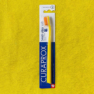 Зубна щітка curaprox CS 5460 Ultra Soft 1 шт. жовтий