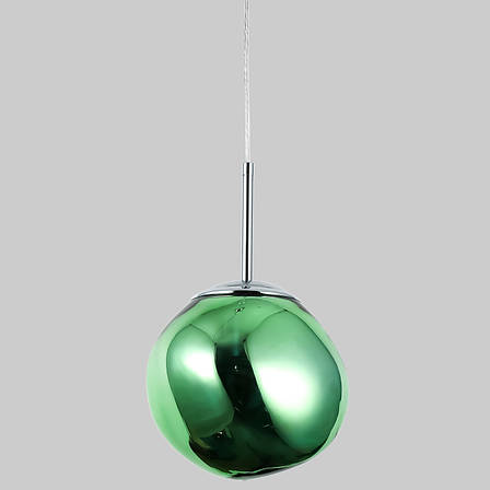 Підвісний світильник "Melt" з зеленим плафоном 18см (93-P01-1), фото 2