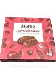 Цукерки шоколадні зі смаком вишні Galaretka Meltie 190 г Польща