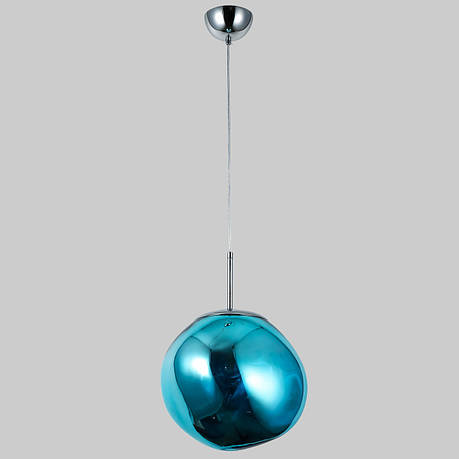 Підвісний світильник "Melt" з блакитним плафоном 28см (93-P01-1), фото 1