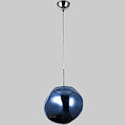 Підвісний світильник "Melt" з темно-синім плафоном 28см (93-P01-1)