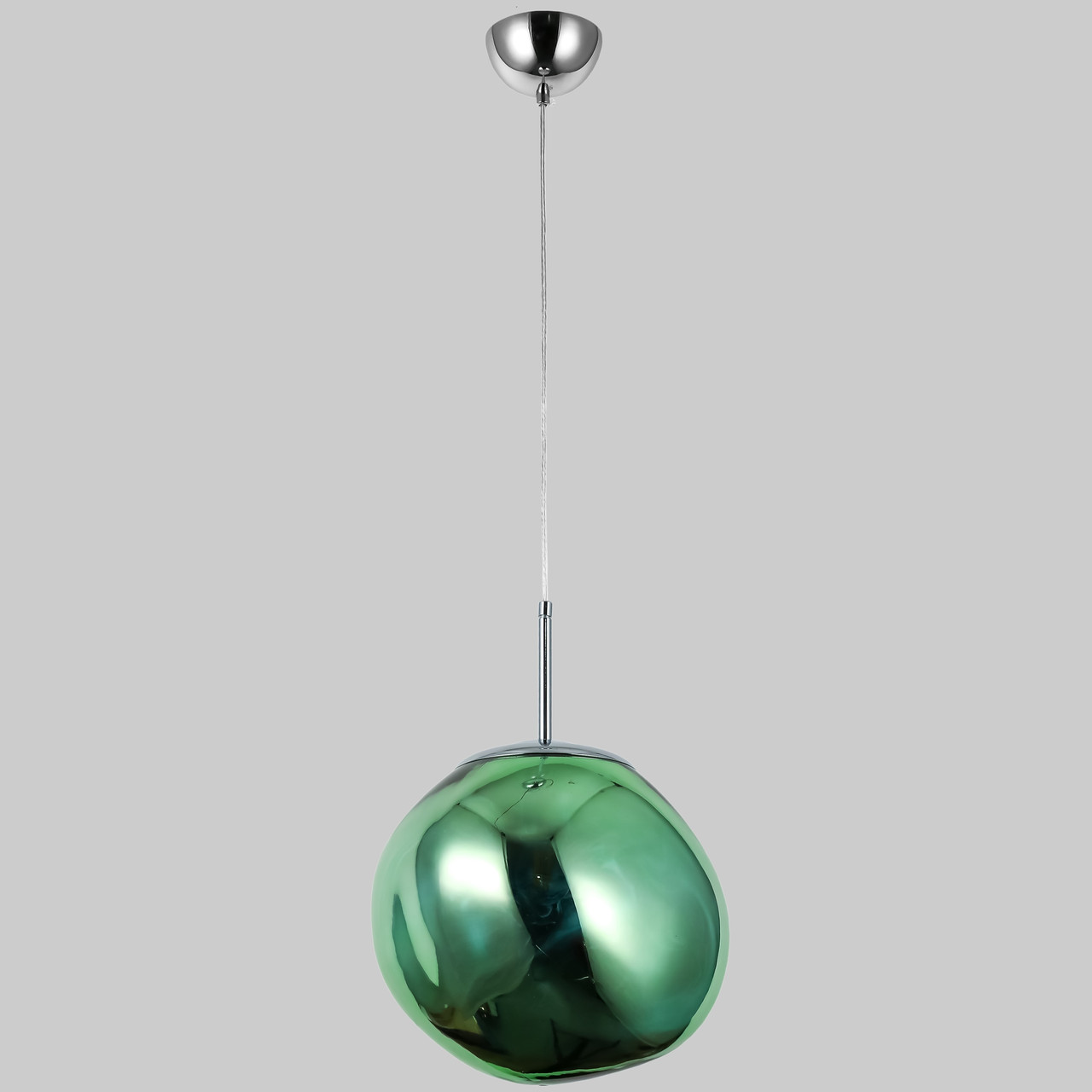 Підвісний світильник "Melt" з зеленим плафоном 28см (93-P01-1)