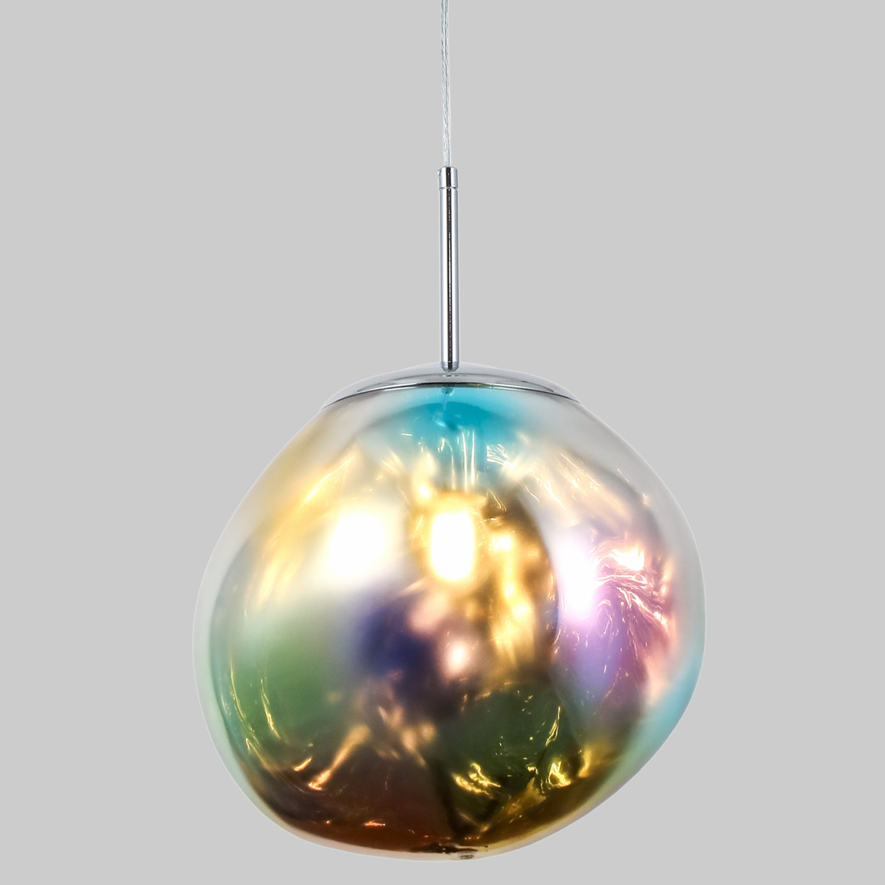 Підвісний світильник "Melt" з різнокольоровим плафоном 28см (93-P01-1)