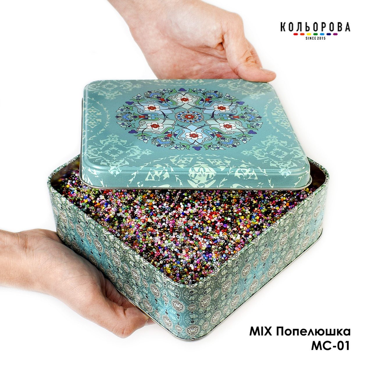 Preciosa набір MIX Попелюшка МС-01 (880 гр) для вишивки та бісероплетіння, фото 1