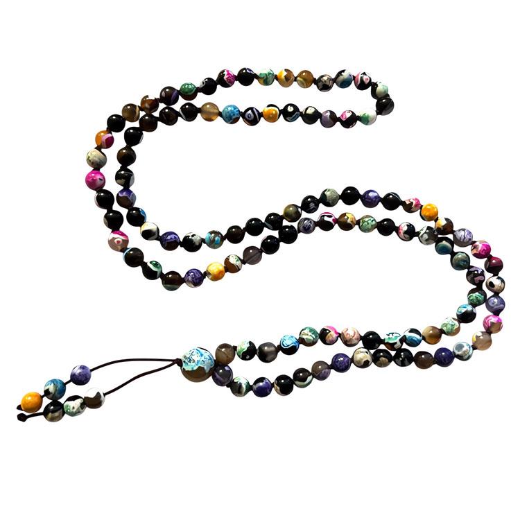 Чотки з різнобарвного Агата, фото 1