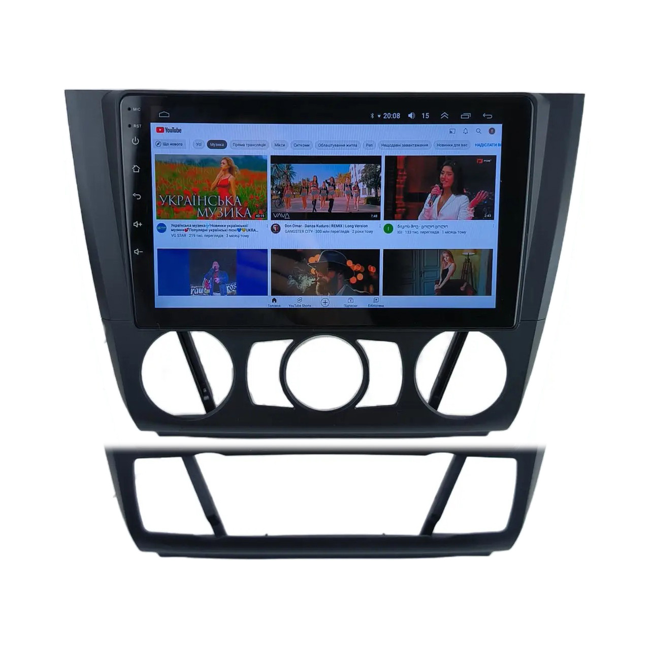 Штатна Магнітола BMW 1 E81, E82, E87, E88 2004-2011 FS-A7-8octa-DSP-4/64-CarPlay-DSP на ОС Android