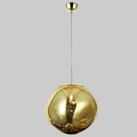 Підвісний світильник "Melt" з золотистим плафоном 38см (93-P01-1), фото 2