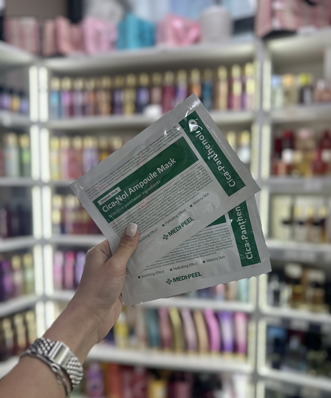 Заспокійлива  маска для обличчя Medi-Peel Cica-Nol Ampoule Mask  30мл