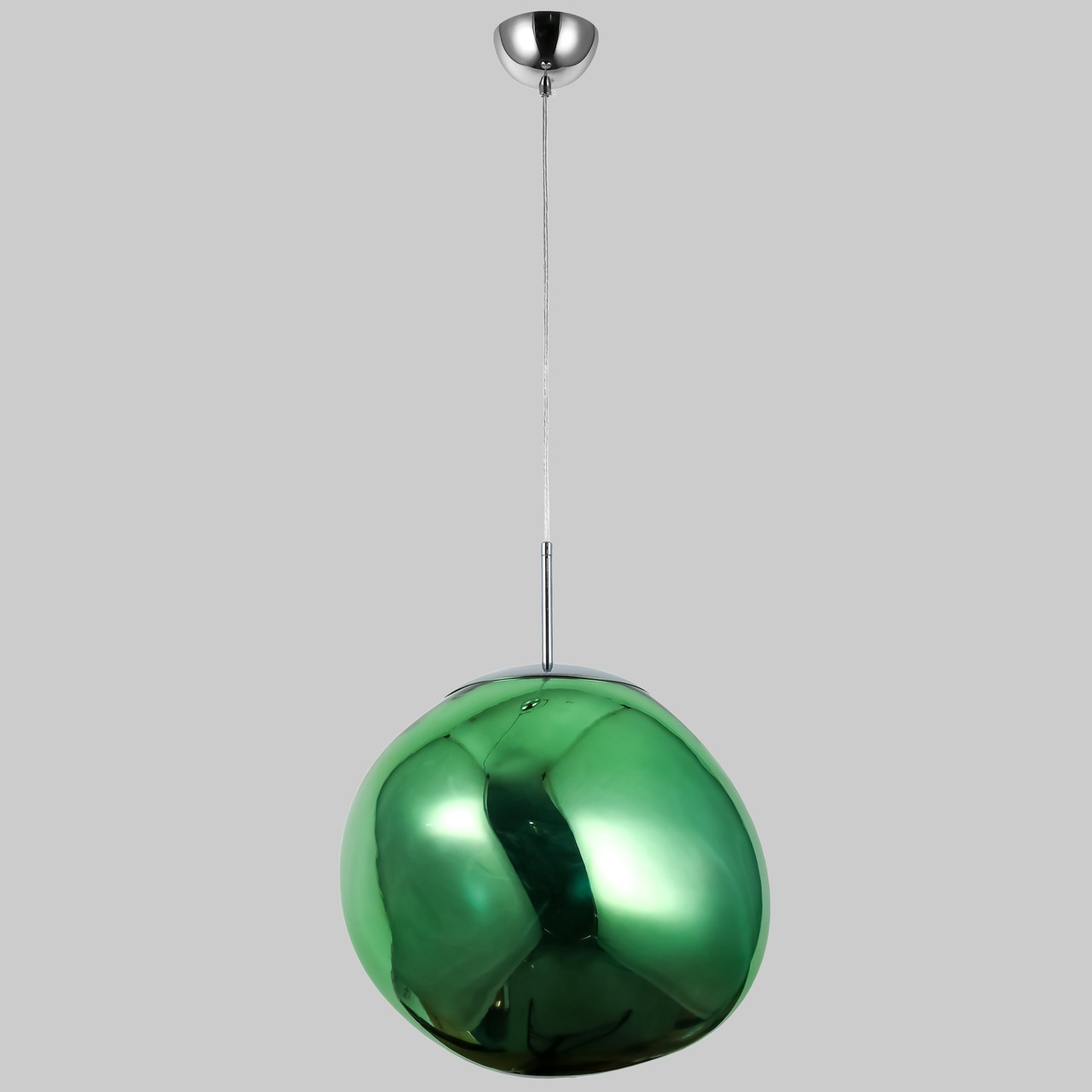 Підвісний світильник "Melt" з зеленим плафоном 38см (93-P01-1)