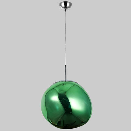 Підвісний світильник "Melt" з зеленим плафоном 38см (93-P01-1), фото 1