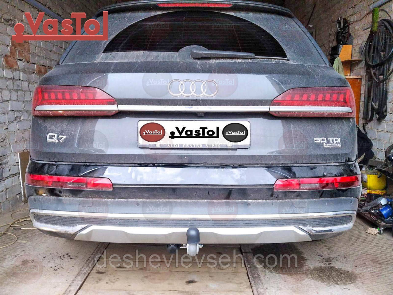 Фаркоп Audi Q7  (2015-…) (VasTol), фото 1