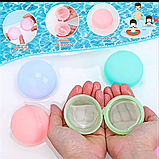 Багаторазові силіконові водні кулі, 12 шт. Швидкозаповнювані, без латексу, для літніх ігор та вечірок, фото 4