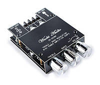 Підсилювач звуку ZK-502MT 2.0 2 x 50 Вт aux Bluetooth 5.0 (10021)