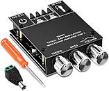 Підсилювач звуку ZK-502MT 2.0 2 x 50 Вт aux Bluetooth 5.0 (10021), фото 2