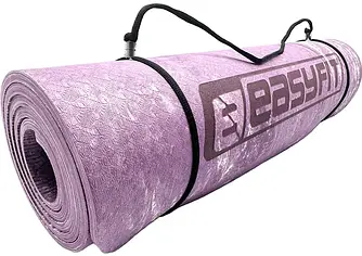 Килимок для йоги та фітнесу EasyFit PER Premium Mat EF-1930-1-V 183х61х0.8 см