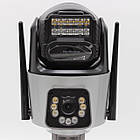 Вулична WIFI камера відеоспостереження (6MP, Full HD) Dual Lens / Поворотна IP камера спостереження, фото 8