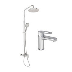 Набір змішувачів Latwa 001 + Latwa 1030 Chrome