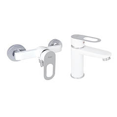 Набір змішувачів Latwa 001 + Latwa 010 White