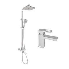 Набір змішувачів Wawel 001 + Wawel 1030 Chrome