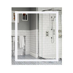 Дзеркало Lidz Kubis 700х800 з LED-підсвіткою Touch, з антизапотіванням, з диммером, рег. яскравості LD78LF9048070