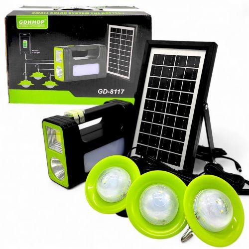 Портативна сонячна станція gd-8117, фото 1