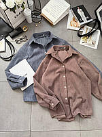 Тепла сорочка жіноча кашемір теплий стрейч 42-46 48-52 54-58