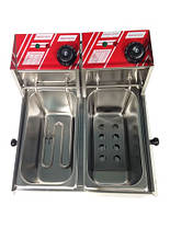 GoodFood Фритюрниця подвійна електрична професійна EF44, фото 3