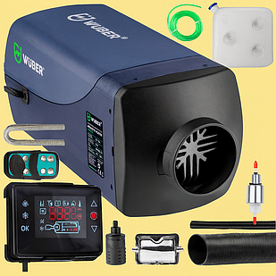 Автономний дизельний опалювач Webasto Wuber 5кВт — економний нагрівач для гаража, складу та авто