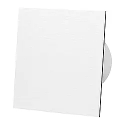 Вентилятор для ванної dRim Ø100 TS, сріблястий, тихий, таймер, 93 м³/год