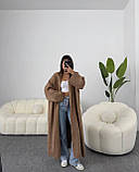 Кардиган жіночий довгий двостороння ангора 42-46, фото 7