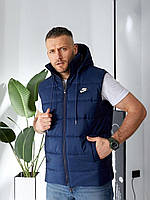 Чоловіча жилетка трендова плащівка і утеплювач синтепон 200, фото 10