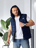 Чоловіча жилетка трендова плащівка і утеплювач синтепон 200, фото 9