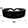 Неонові Окуляри для вечірок і фестивалів з LED підсвіткою Bluetooth Чорні, фото 8