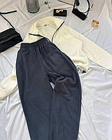 Теплий костюм жіночий кофта та штани двосторонній фліс 42-46 48-52