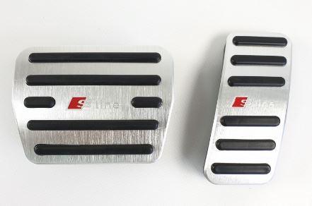 Накладки на педалі Audi A3 A4 A6 A7 A8 Q5 Q7 автоматична коробка передач, фото 1