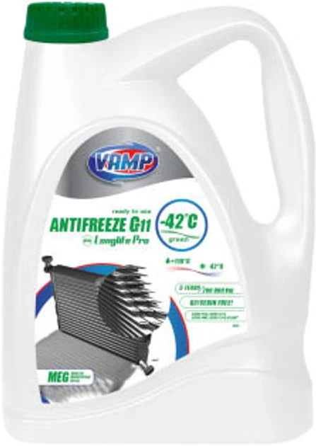 Антифриз Сt11 Вамп зелений Longlife Pro (МЕГ) 5л NEW