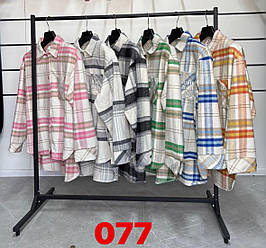 Сорочка міу в карту кашемір без капюшона норма 44.46.48.50 Україна колір у коментарії