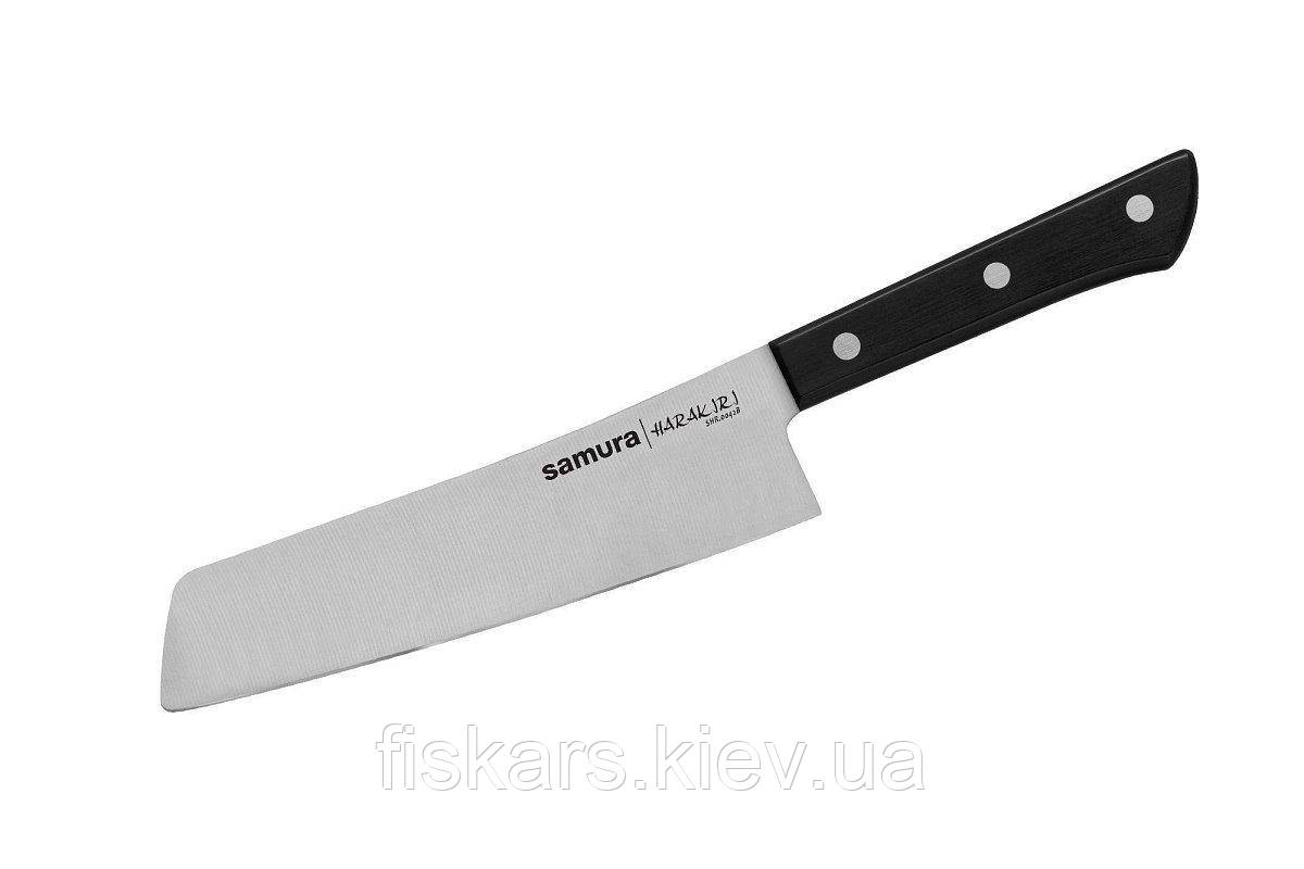 Ніж накірі Samura Harakiri 174 мм Black (SHR-0042B)