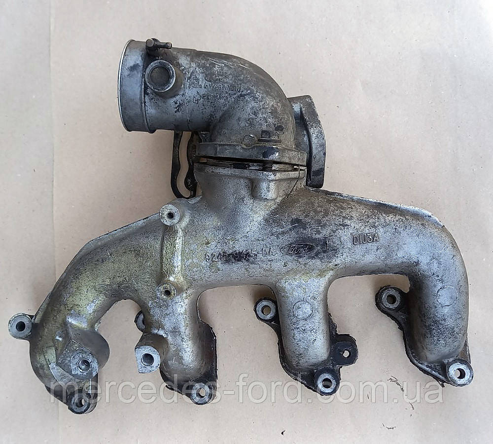Колектор впускний б/у Ford Transit 2.5 D дизель Форд Транзит 1986-2000, 924F9425DA, фото 1