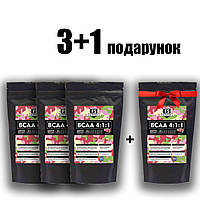 АКЦИЯ на 2 кг 3+1. BCAA 4:1:1 аминокислоты. При покупке 3 упаковок по 0,5кг - 1 упаковка 0,5 кг в ПОДАРОК!!!