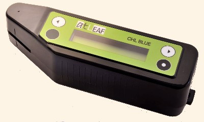 Портативний вимірювач рівня хлорофілу (N-тестер) з bluetooth atLEAF CHL BLUE