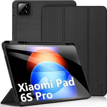 Чохол Dux Ducis Domo для Xiaomi Pad 6S Pro 12.4" with Stylus Pen Holder & Auto Sleep Wake (Black)