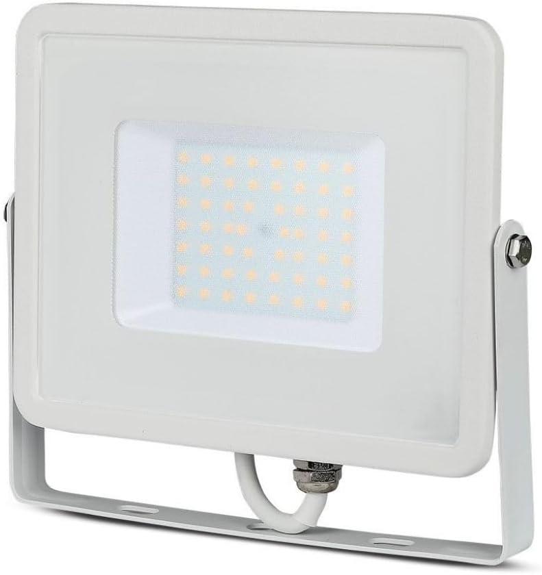 Світлодіодний прожектор V-TAC 50 Вт 4000 К Білий VT-50, 410 [клас енергоспоживання A], фото 1