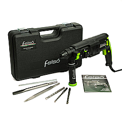 Потужний перфератор прямий Felso RH1000  : 1000Вт, патрон SDS+, 3.3 Дж (RH1000)